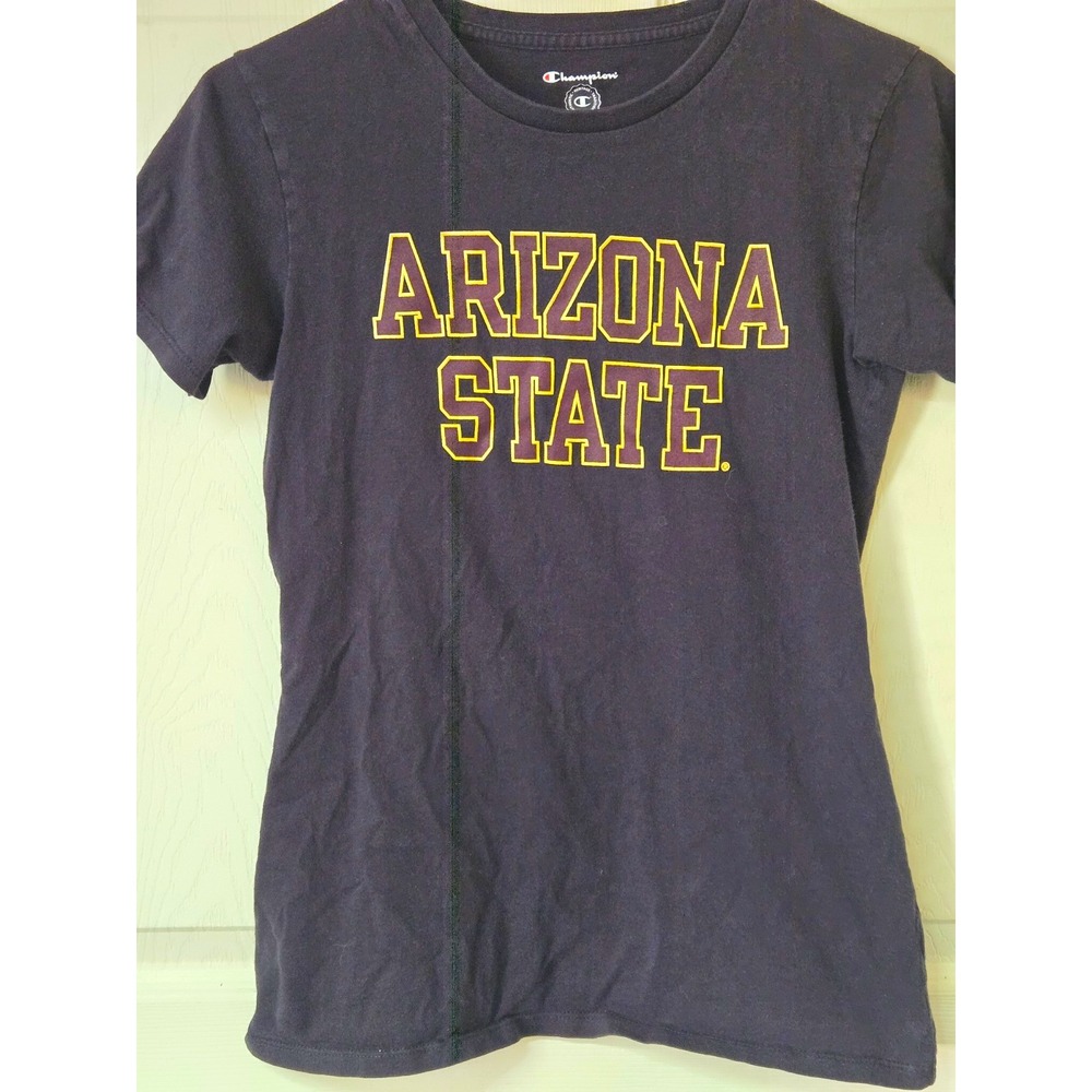 Champion Arizona State Sun Devils Team Black Shirt Size S